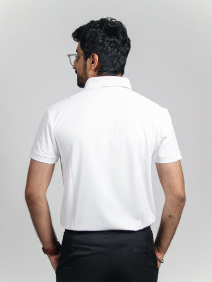 Timeless Polo Tee - White