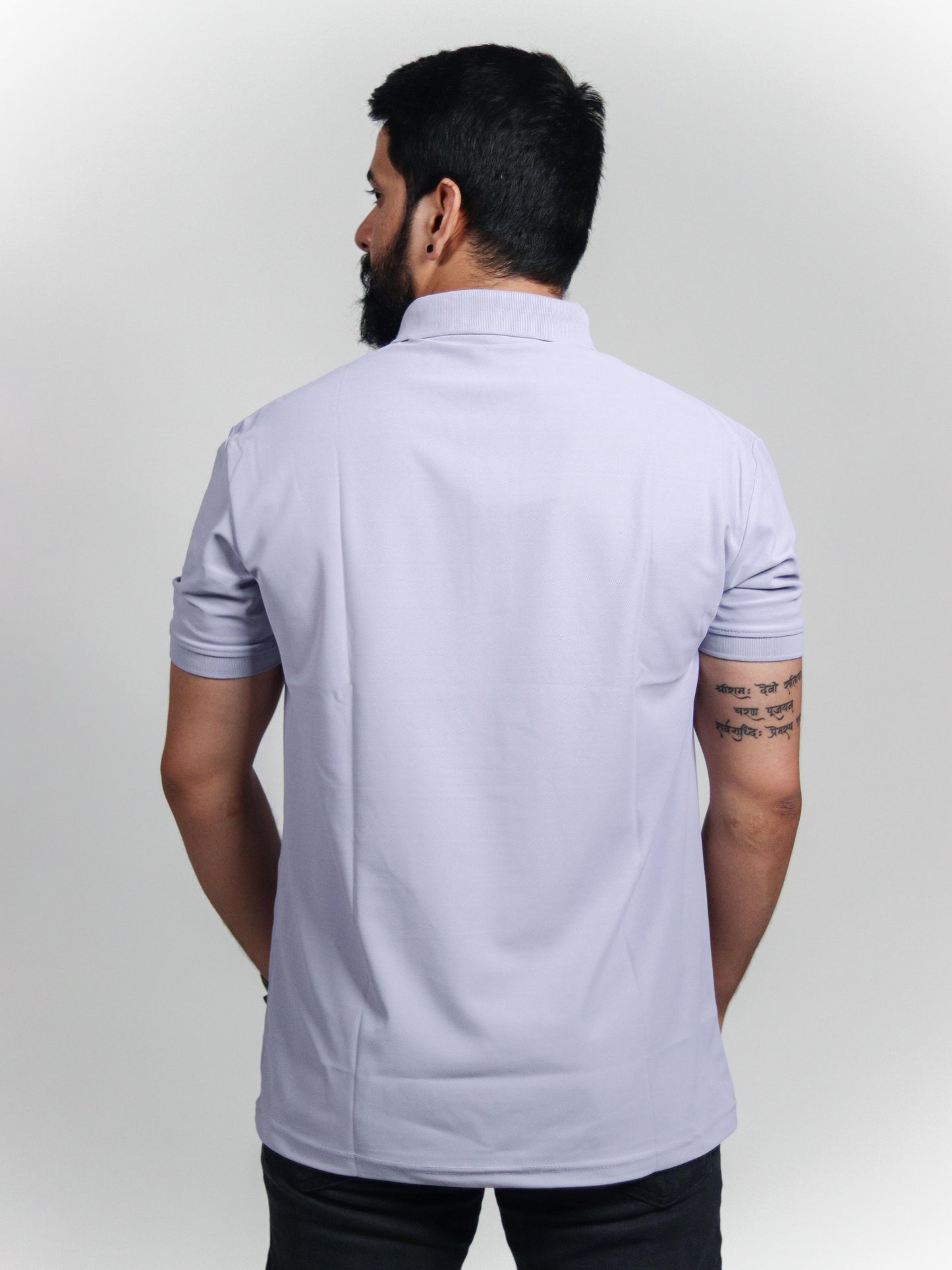 Timeless Polo Tee - Lavender